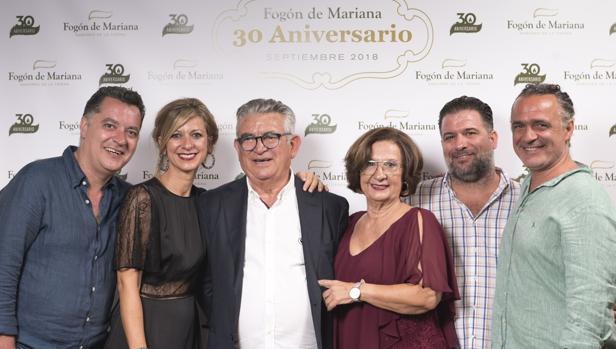 La familia Bey -Torrecilla, fundadores del grupo de restauración.